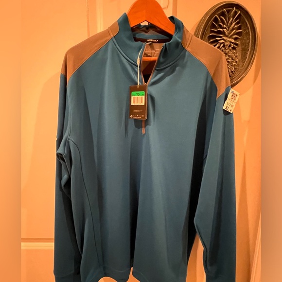NWT Nike Golf Quarter Zip Hootie and the Blowfish tournament.  Dry-fit. XL - Picture 3 of 6